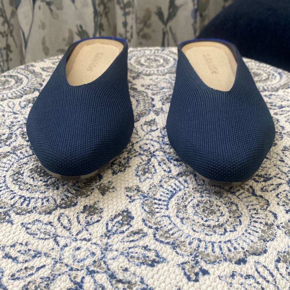 Rothy’s Navy blue mule